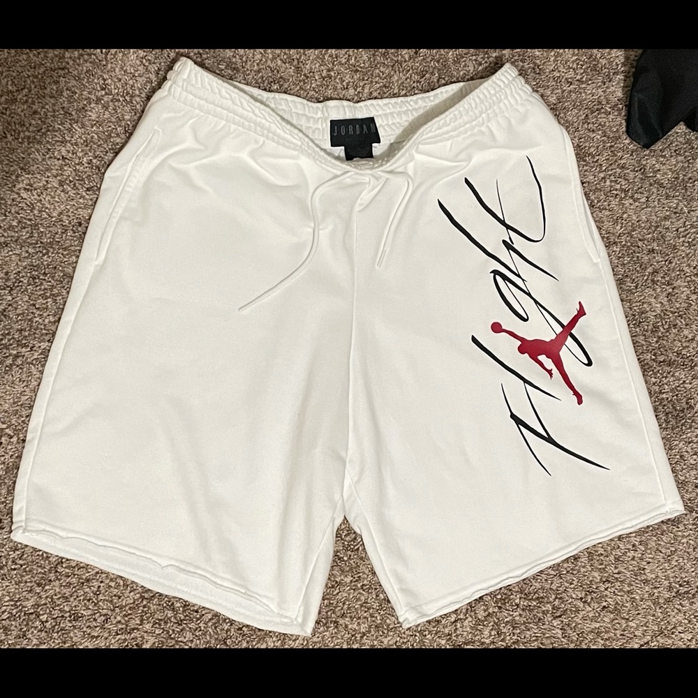 Nike Air Jordan Flight White Basketball Shorts XL